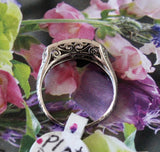Antique ~ Platinum Diamond Engagement Ring