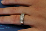 Fabulous ~ Three Stone Diamond Ring