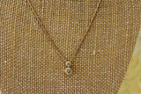 Just Right ~ Bezel Set Diamond Necklace