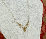 ANTIQUE & Chic ~ Seed Pearl & Gold Necklace